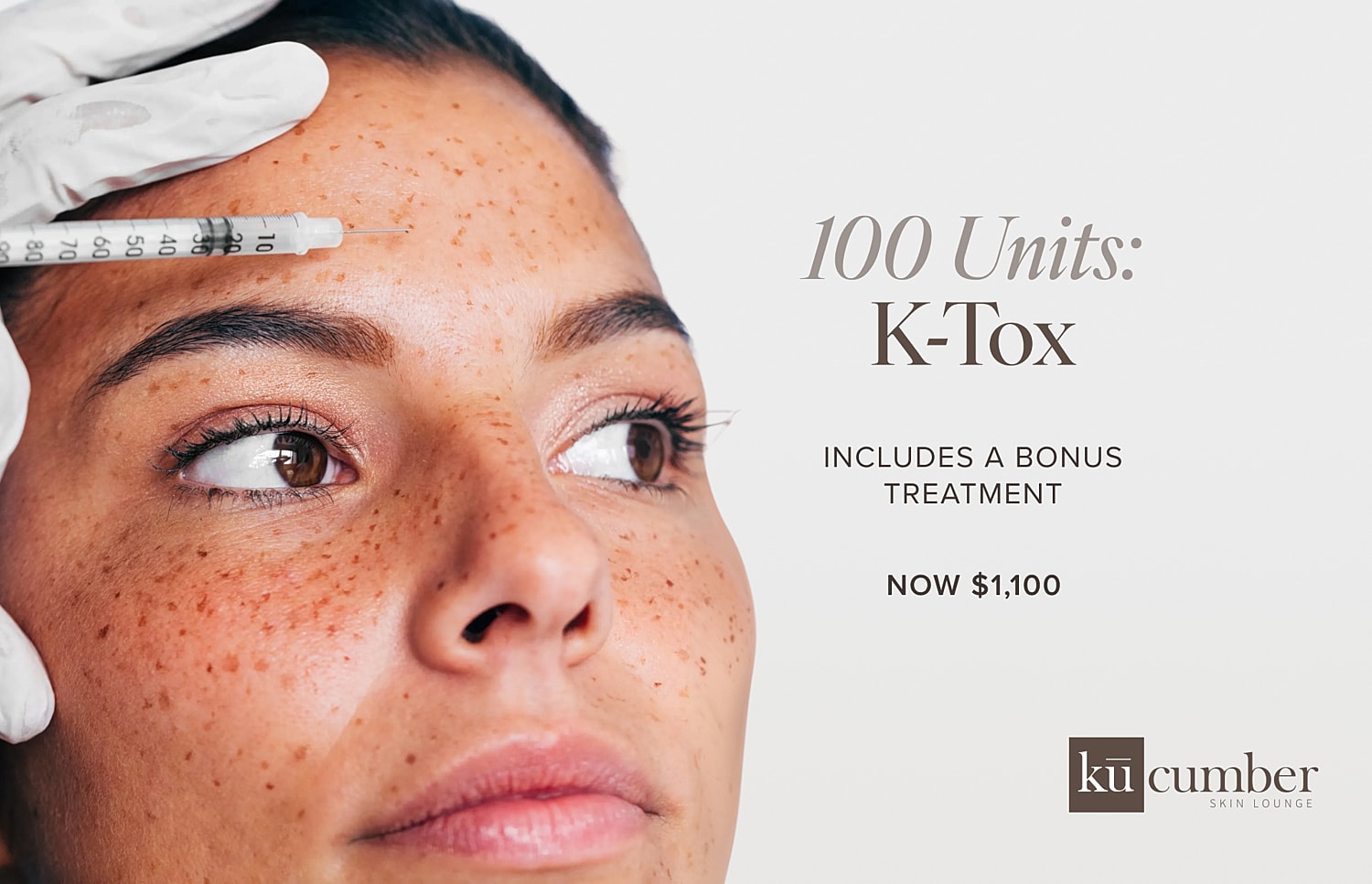 K-Tox treatment promotion with bonus offer